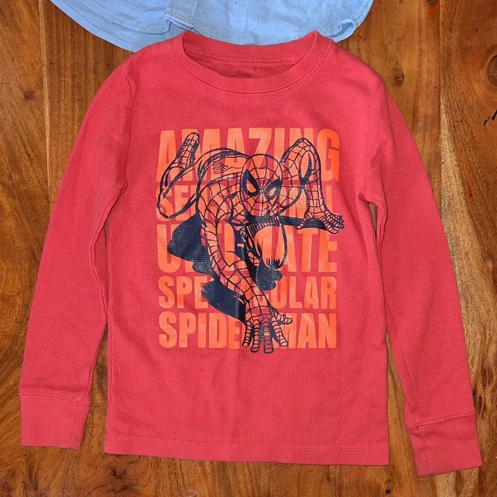 Old Navy Kids Spider-Man Tees - Red and Blue